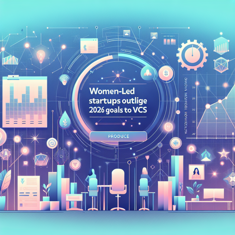 Women-Led Startups Outline Budget 2026 Goals to VCs
