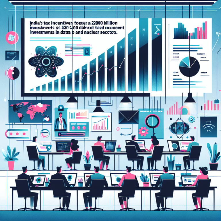 India’s Tax Incentives Boost 0B Data, Nuclear Investments