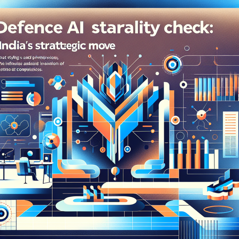 Defence AI Startup Reality Check: India’s Strategic Move