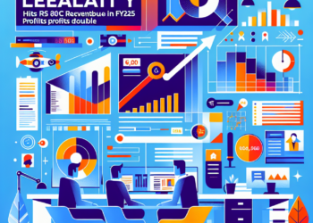Leegality Hits Rs 80 Cr Revenue in FY25, Profits Double