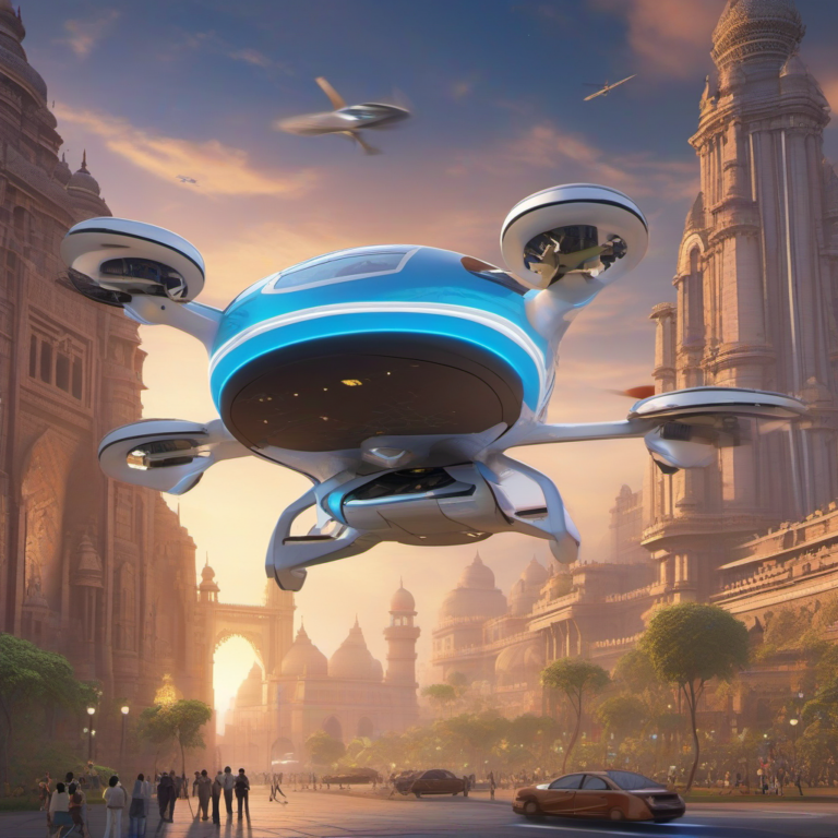 IIT Madras Startup Launches Revolutionary Flying Taxi Prototype for India